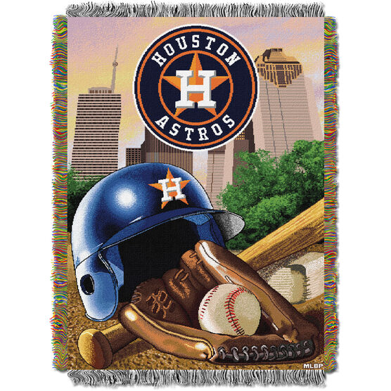 Houston Astros Mlb Baseball Sports Lover Quilt Blanket