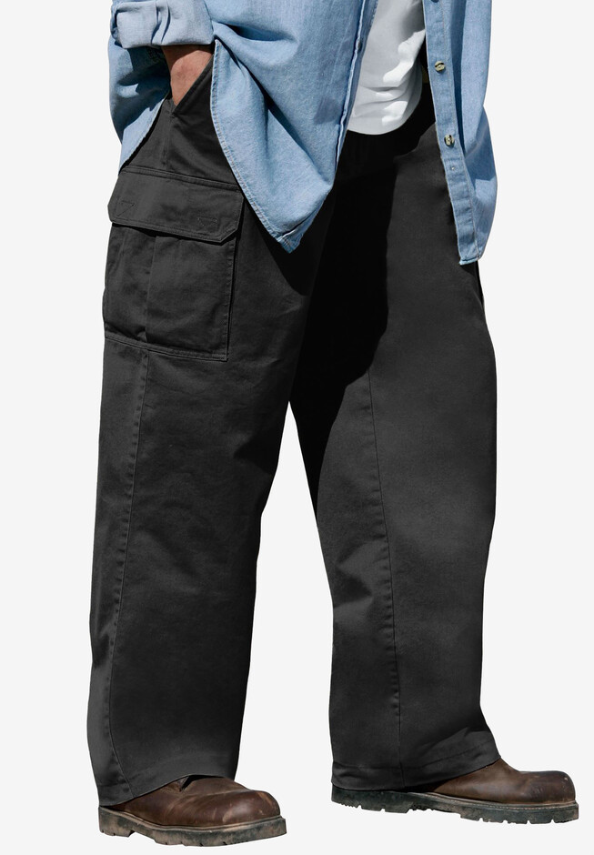 Boulder Creek® Renegade Side-Elastic King Cargo | Pants Size Waist