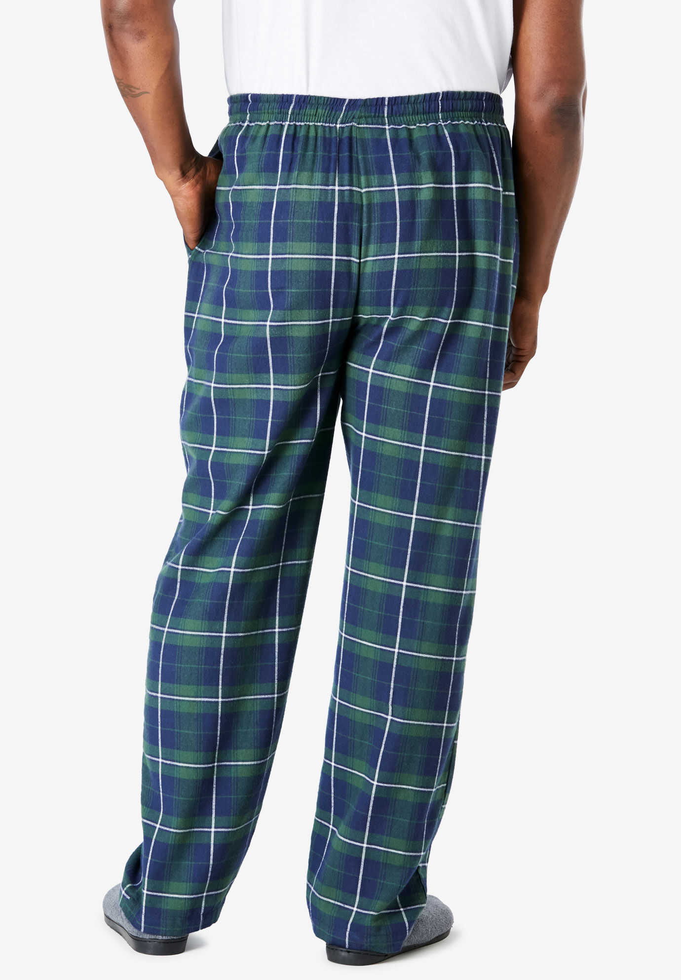 DG Hill Mens Sleep Pants, Fleece Pajama Bottoms with Pockets, 3 Pairs -  Walmart.com