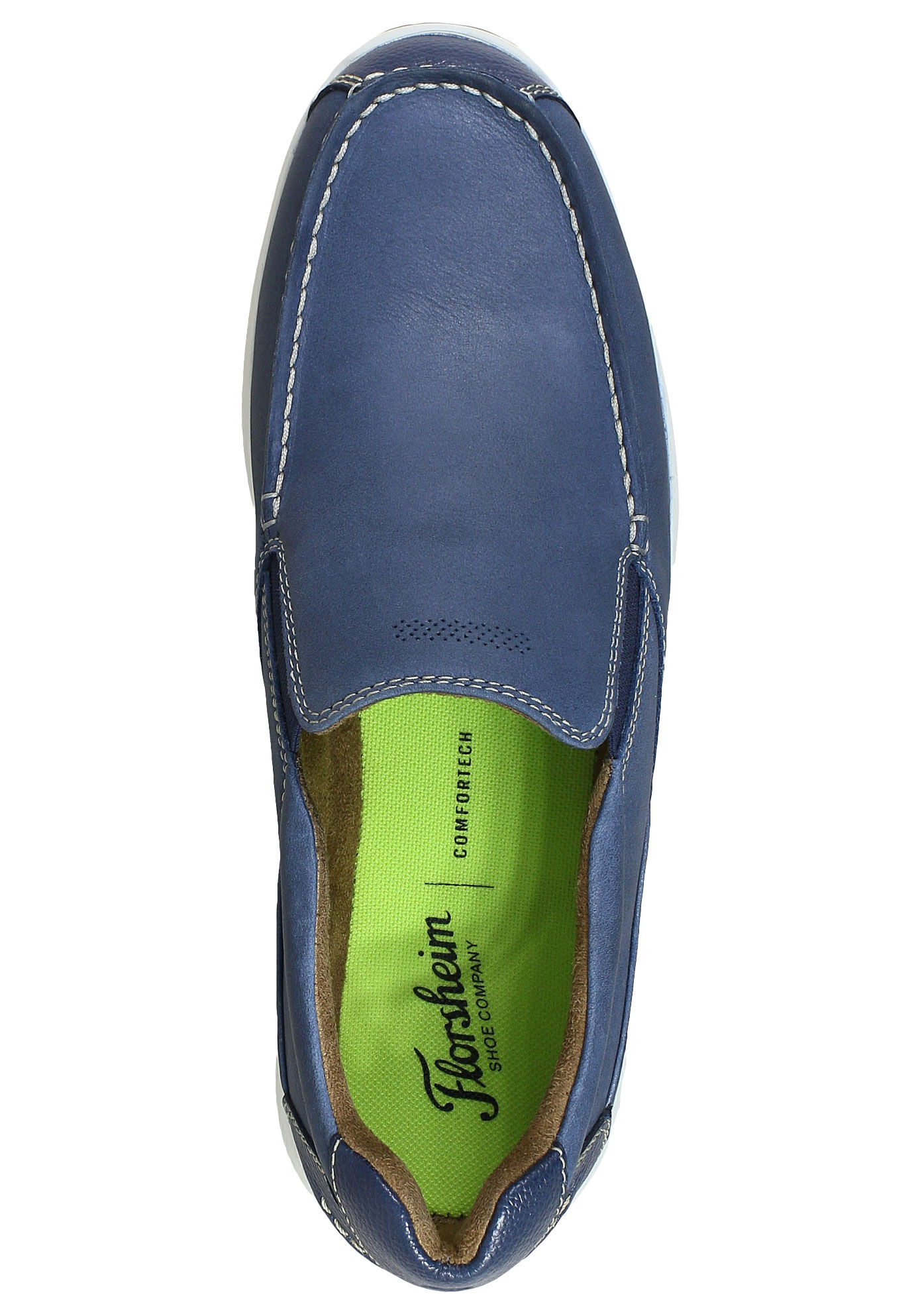 florsheim great lakes moc toe slip on