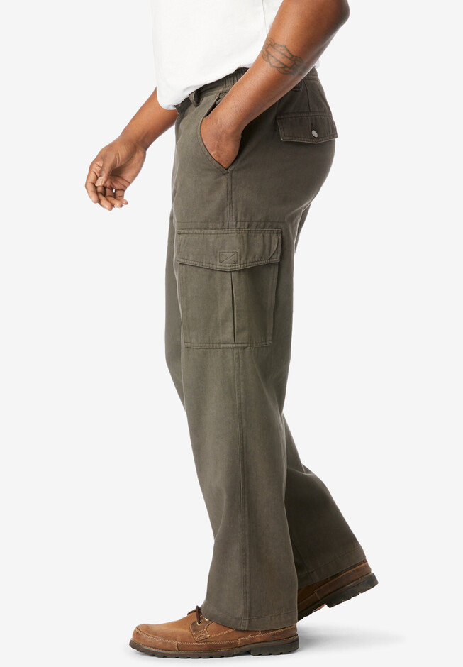 Boulder Creek® Waist Size Pants Renegade Cargo | Side-Elastic King