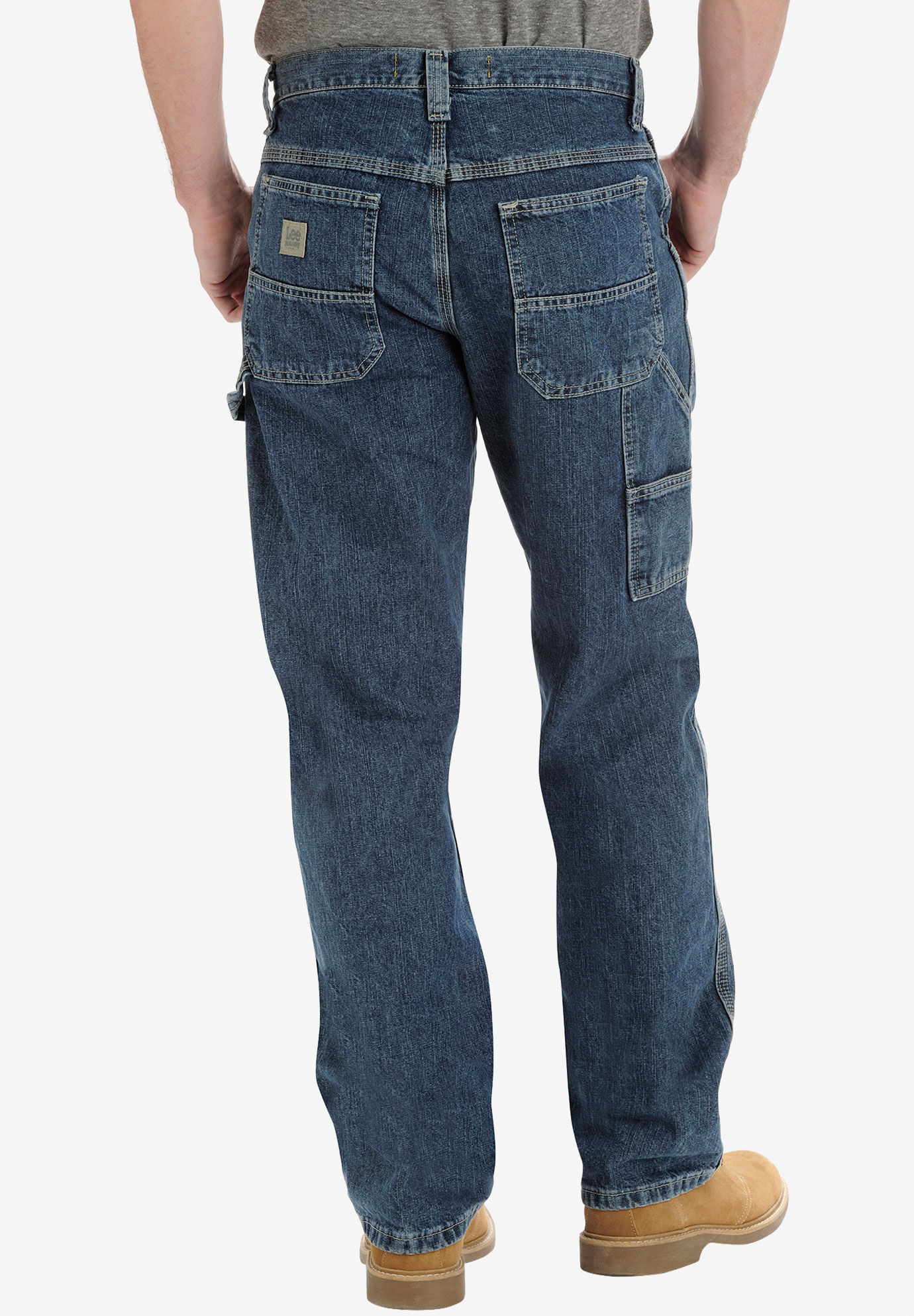 lee dungarees carpenter jeans