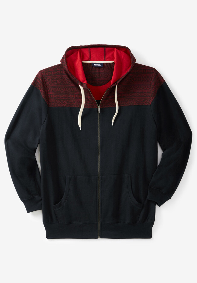 French Terry Snow Lodge Hoodie