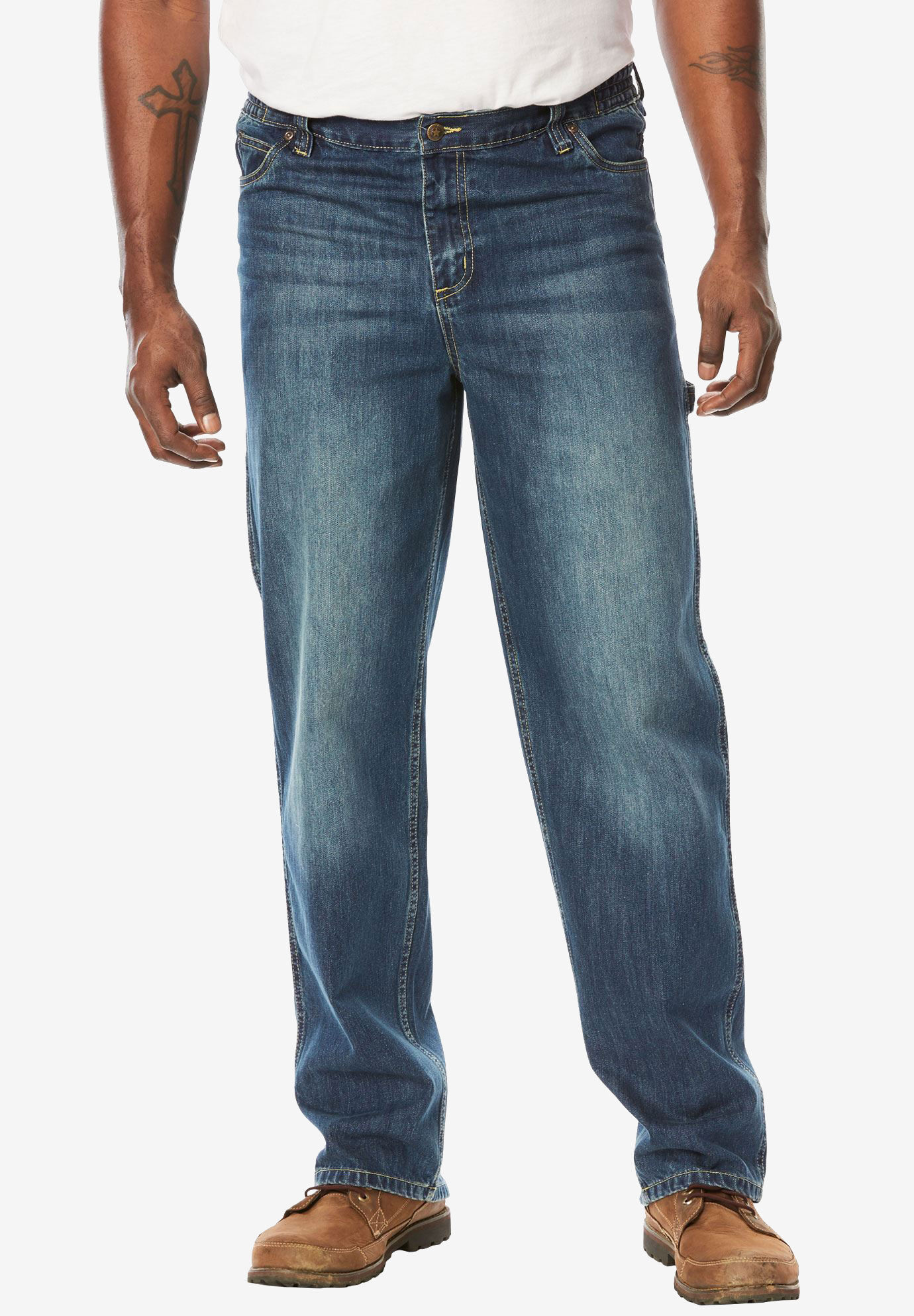 big and tall fitted jeans