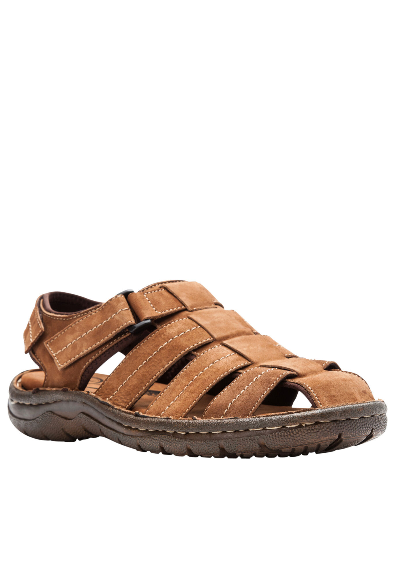 Wide width discount sandals for men