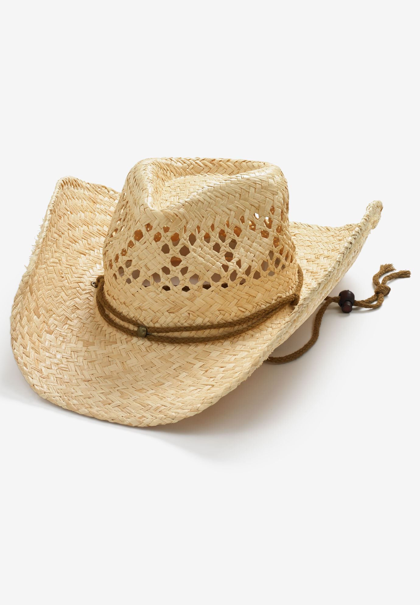 wicker cowboy hat
