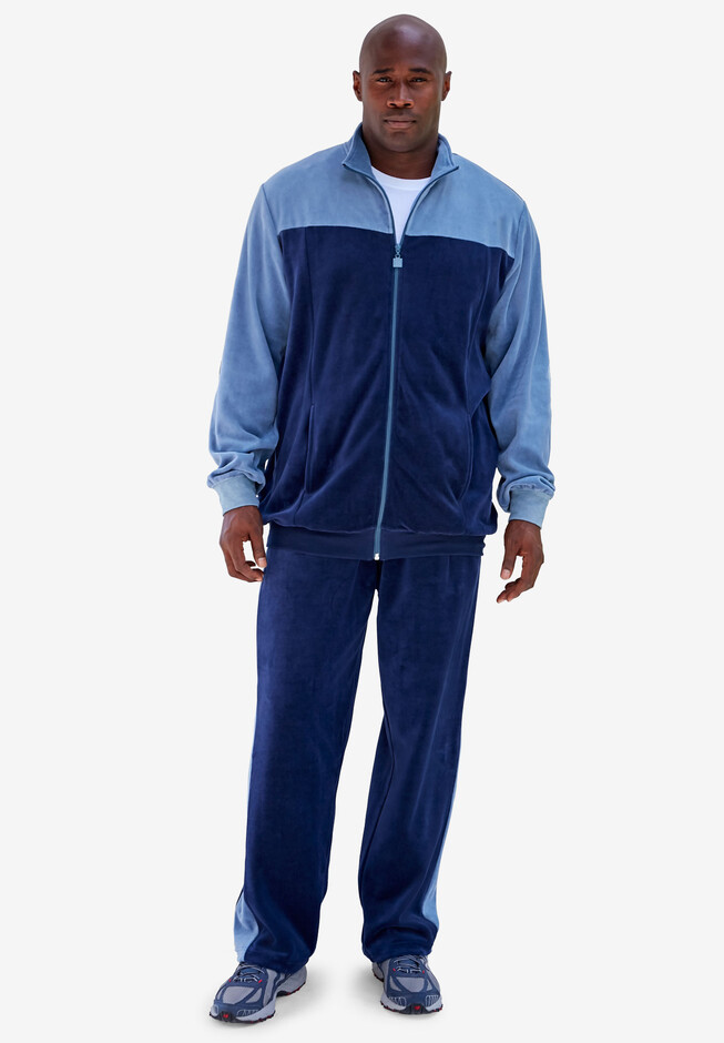 Men's Fila Velour Solid Tracksuit Jacket : : Clothing, Shoes &  Accessories