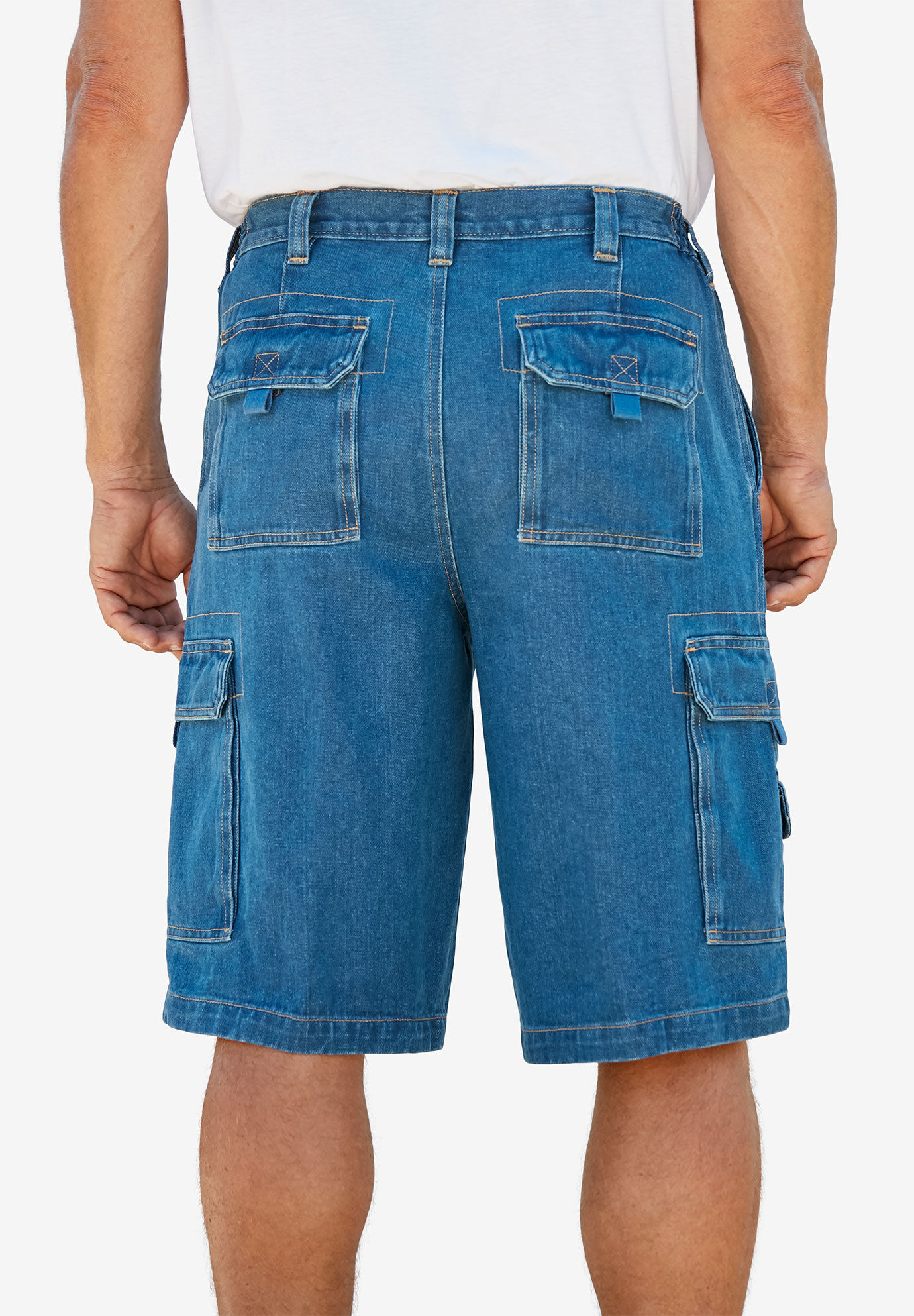 jean cargo shorts