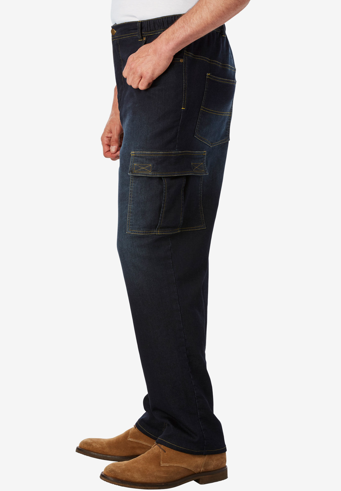 cargo sweatpants with belt loops