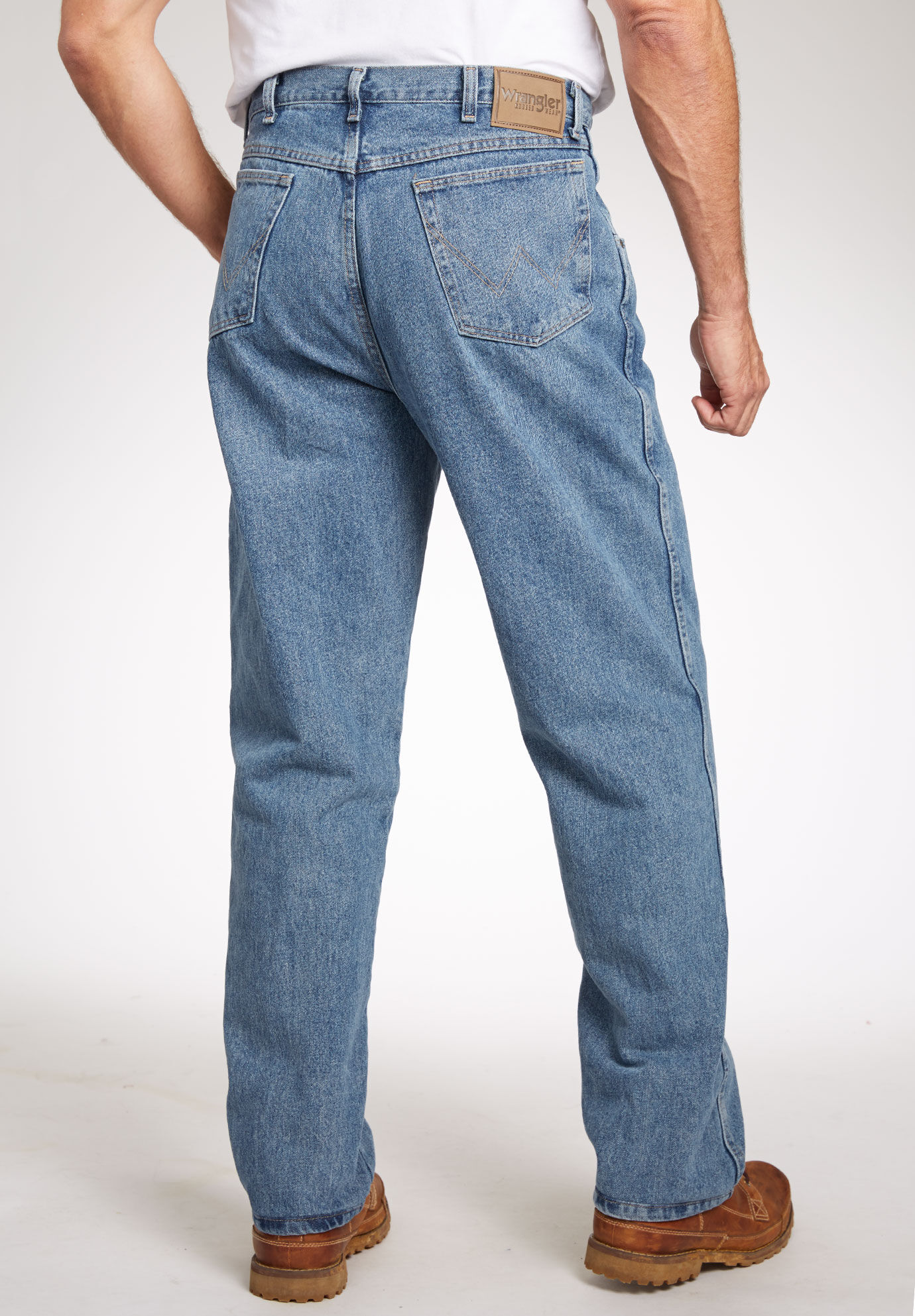 wrangler loose fit jeans