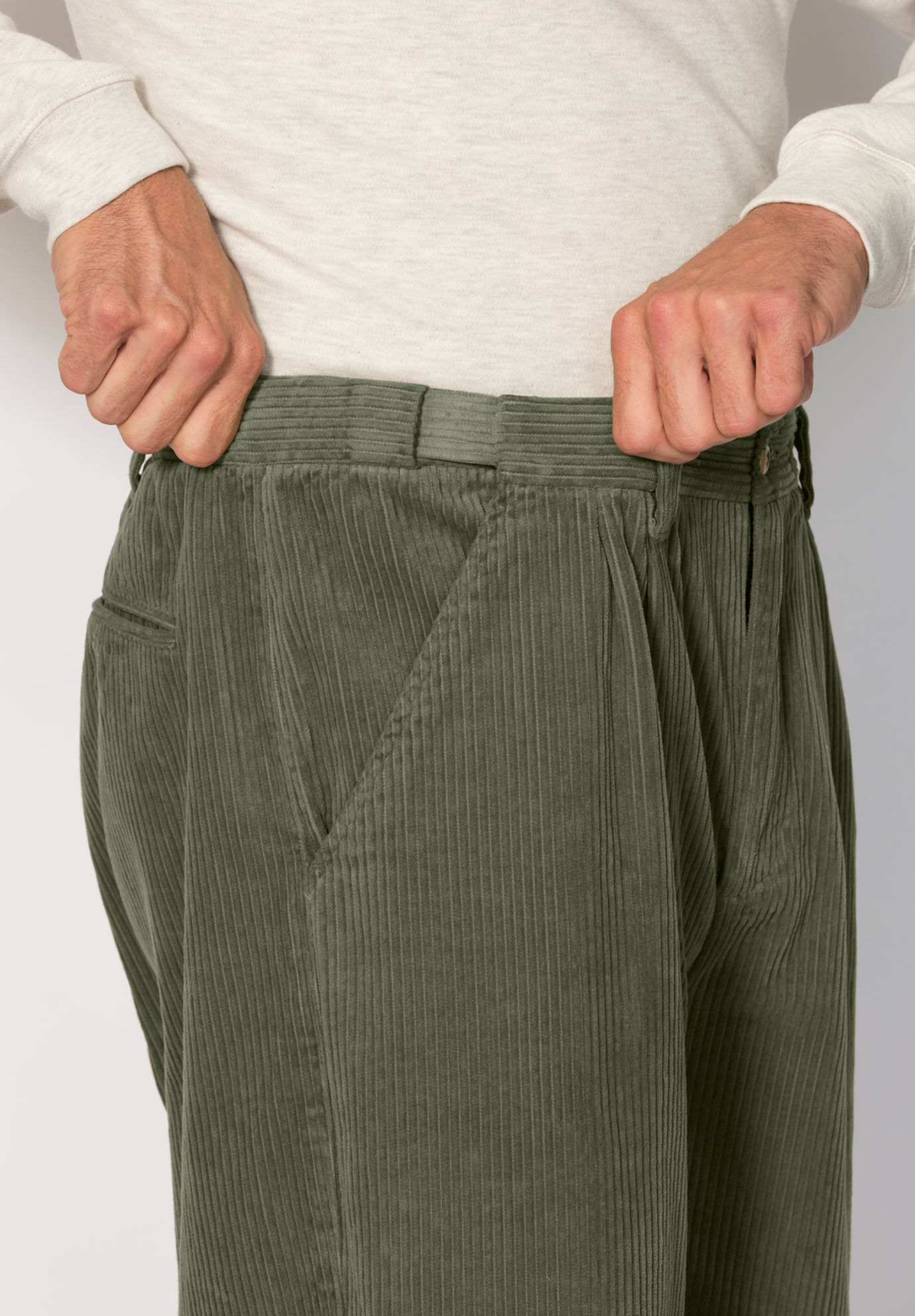 dockers men's pleated corduroy pants