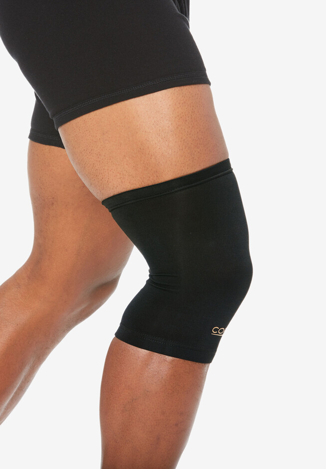 Copper Fit Elite Knee Compression Sleeve Knee Brace, Large And