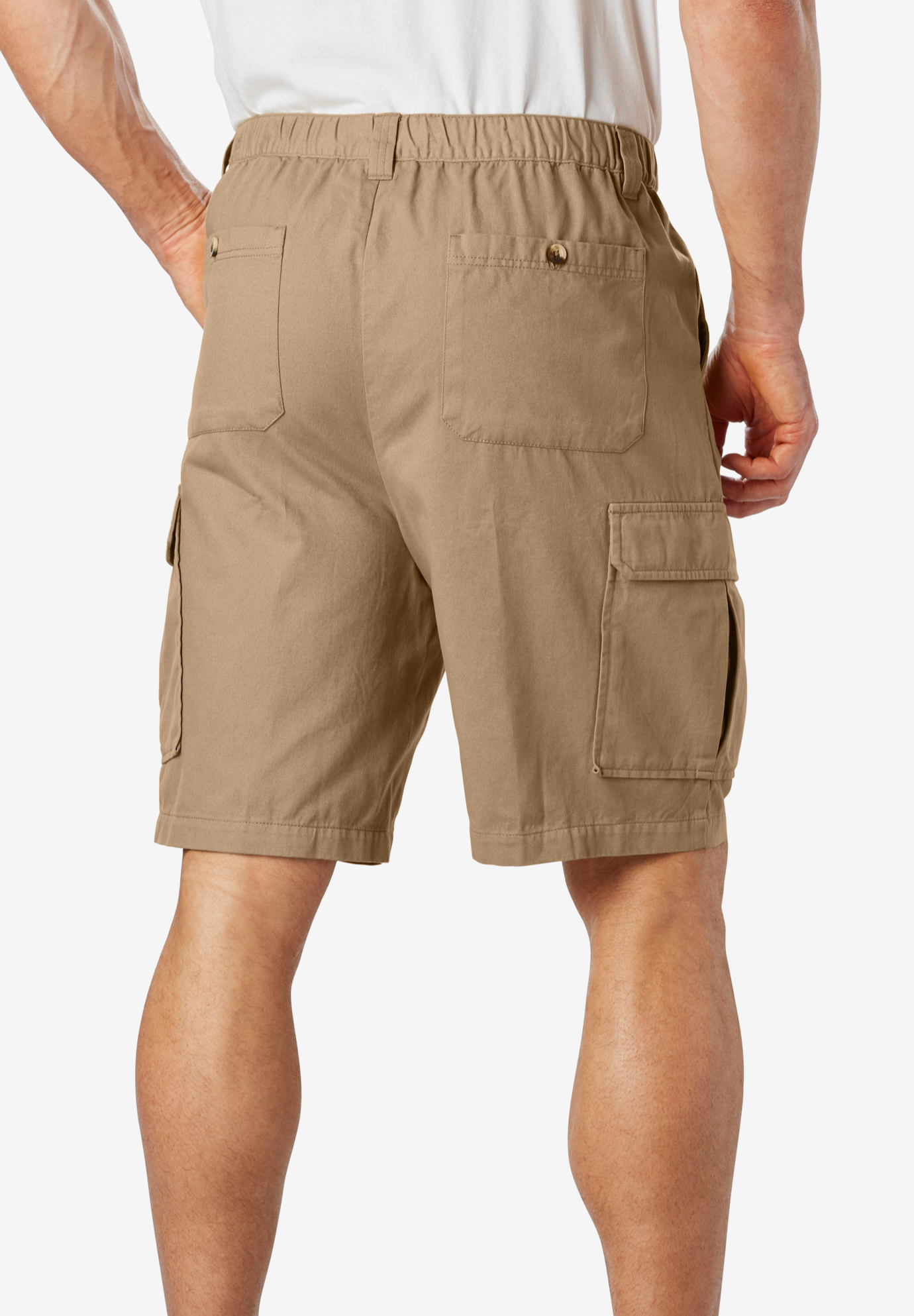 KingSize Men's Big & Tall Deeper Pocket 8 Cargo Shorts