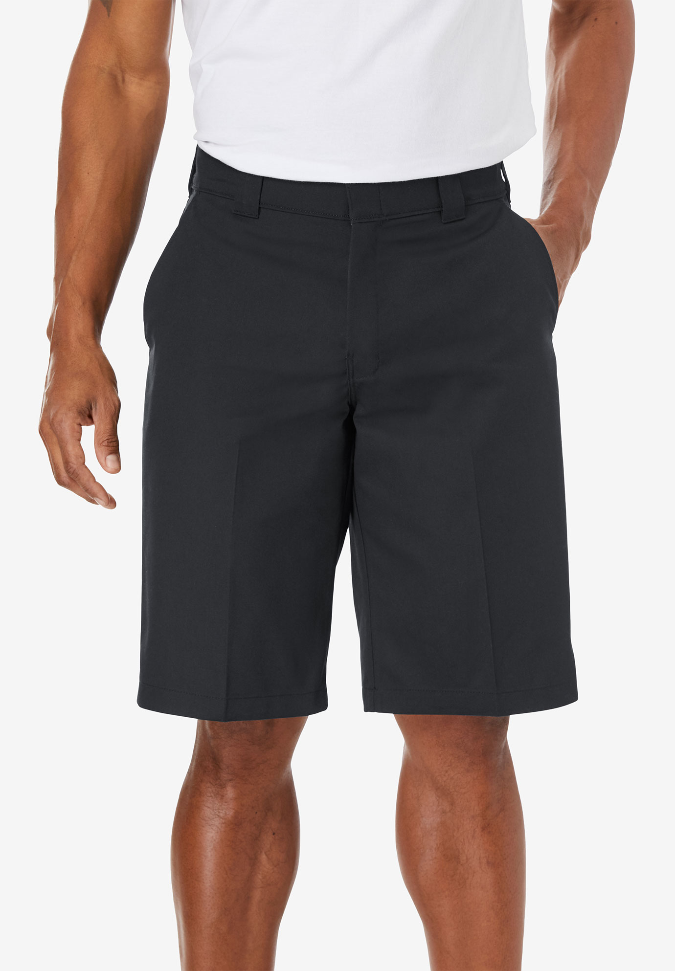 Dickies® Plain Front Twill Shorts | King Size