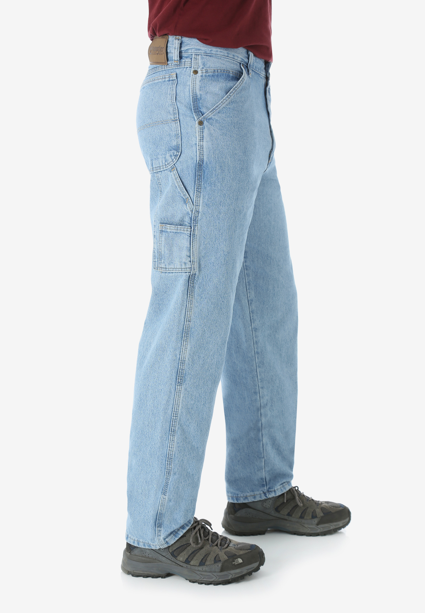 wrangler loose straight jeans