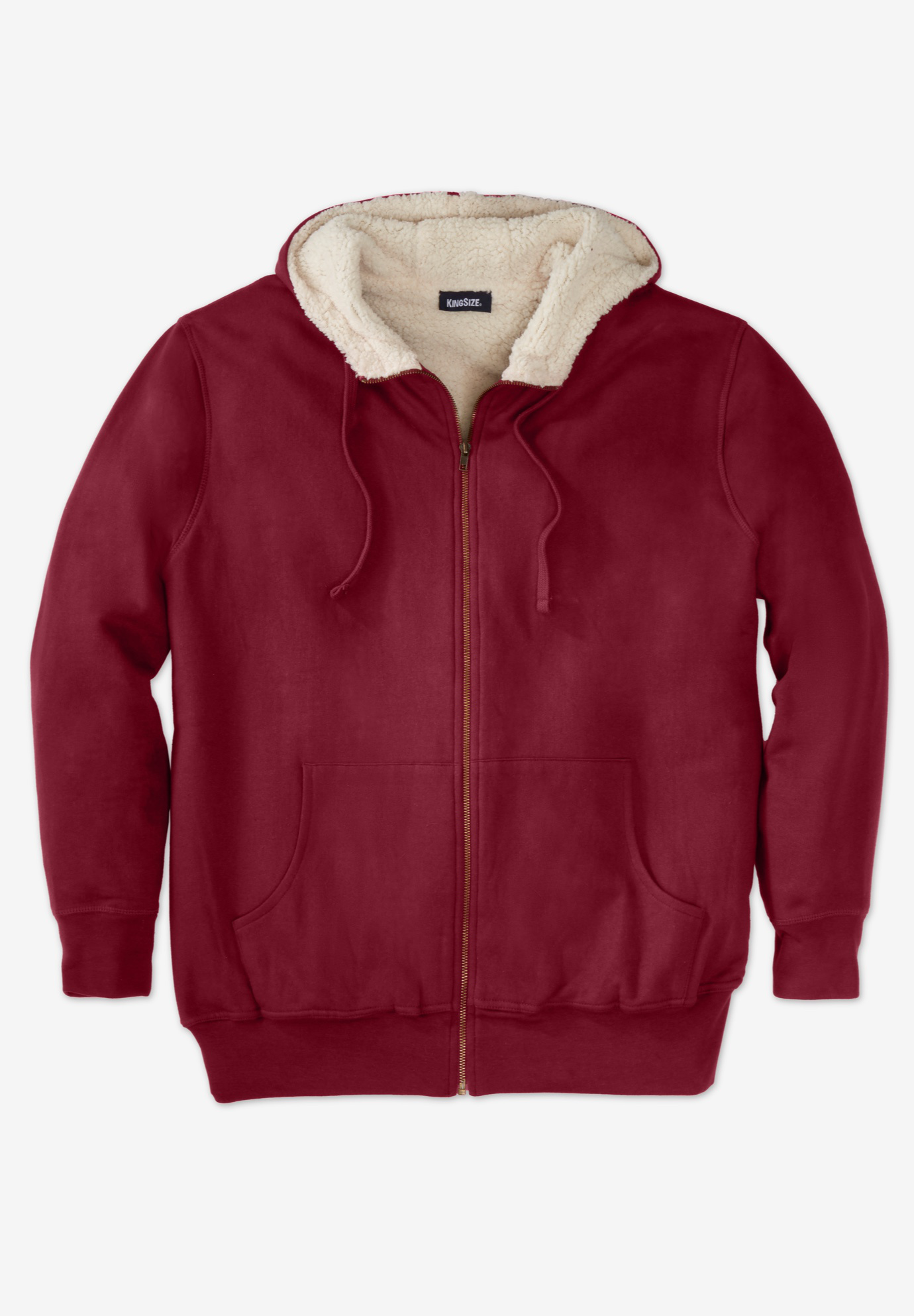 NEW FILA Sherpa Logo Hooded Jacket Hot Pink Size XL