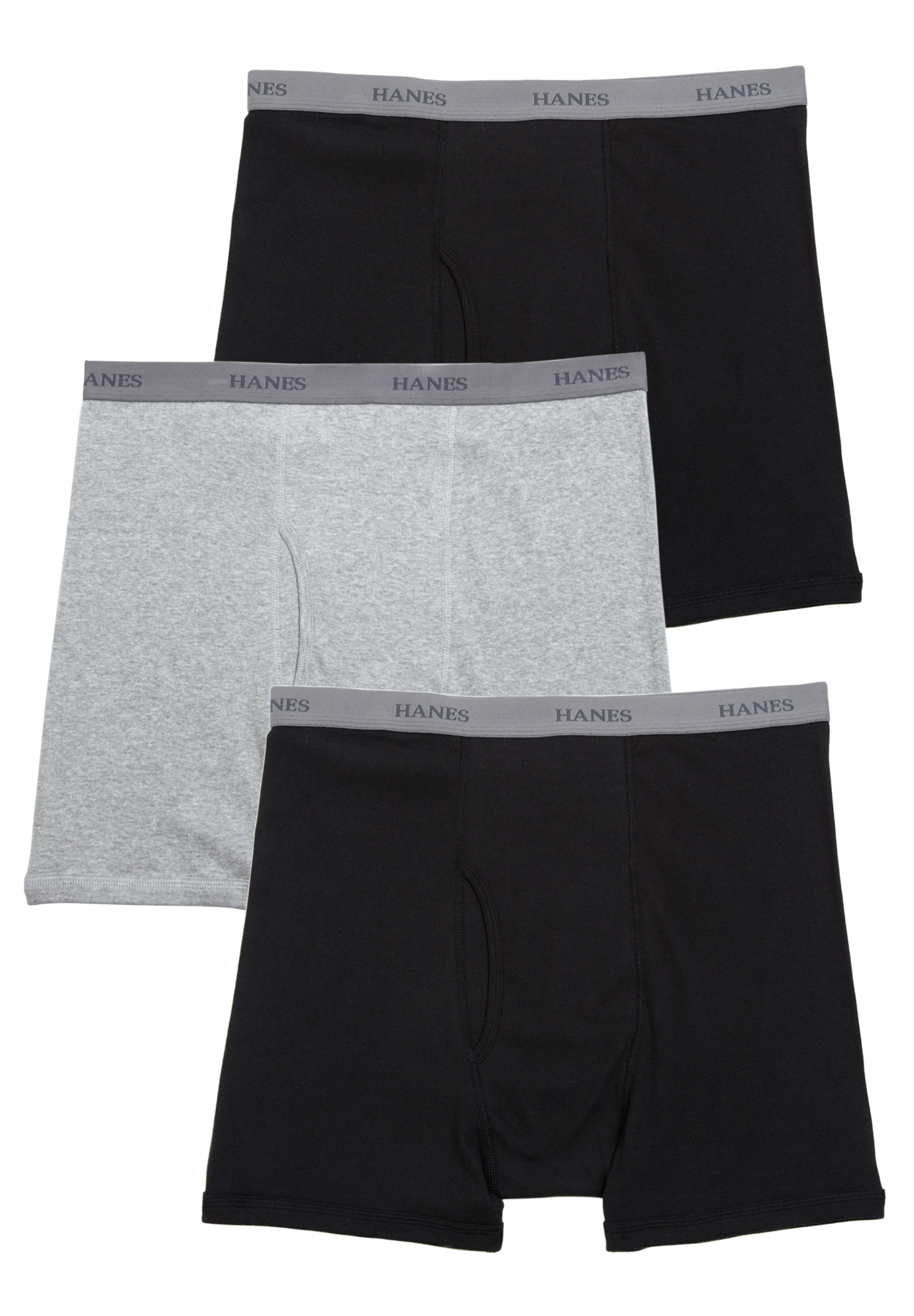 Hanes® Boxer Brief 3-Pack| Big and Tall All Underwear | King Size