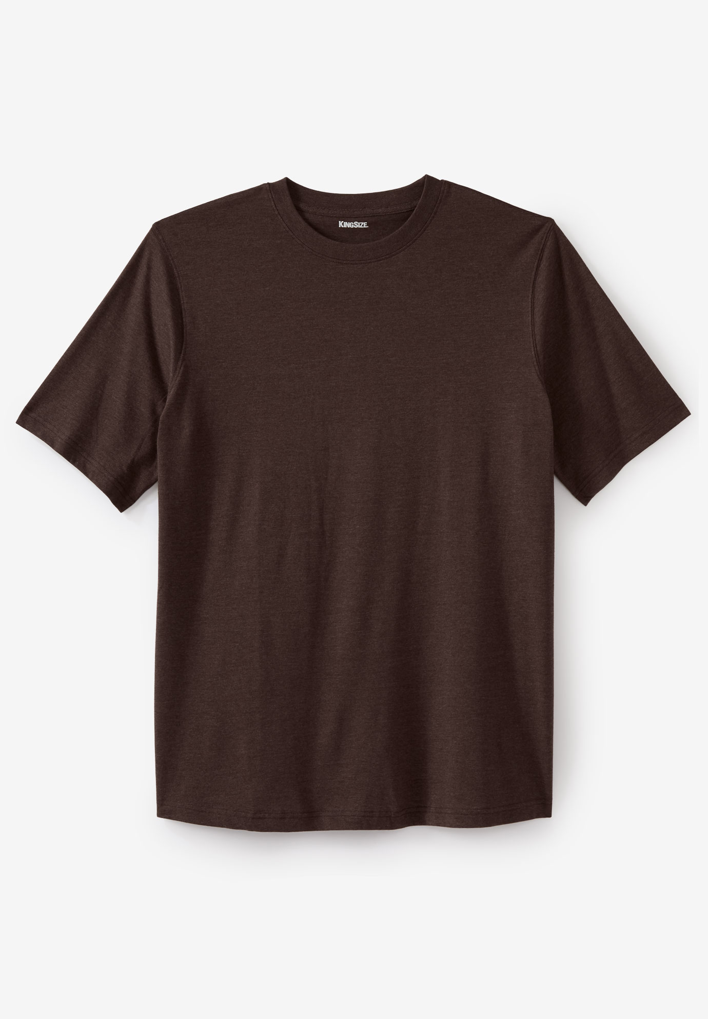 Shrink-Less™ Lightweight Crewneck T-Shirt| Big and Tall Suppress Test ...