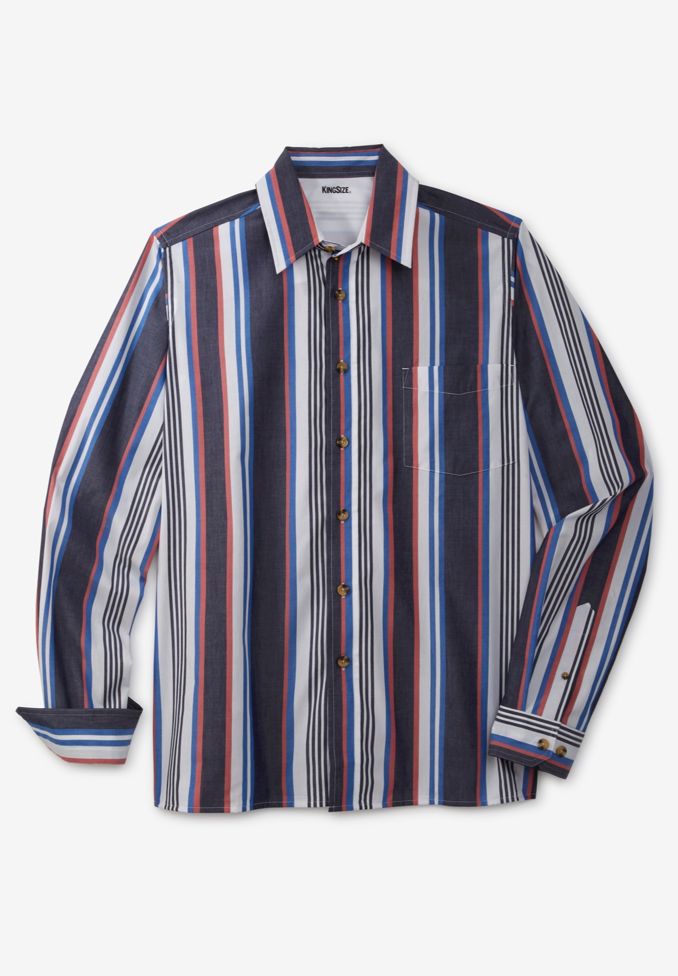 Poplin Button-Down Shirt | King Size