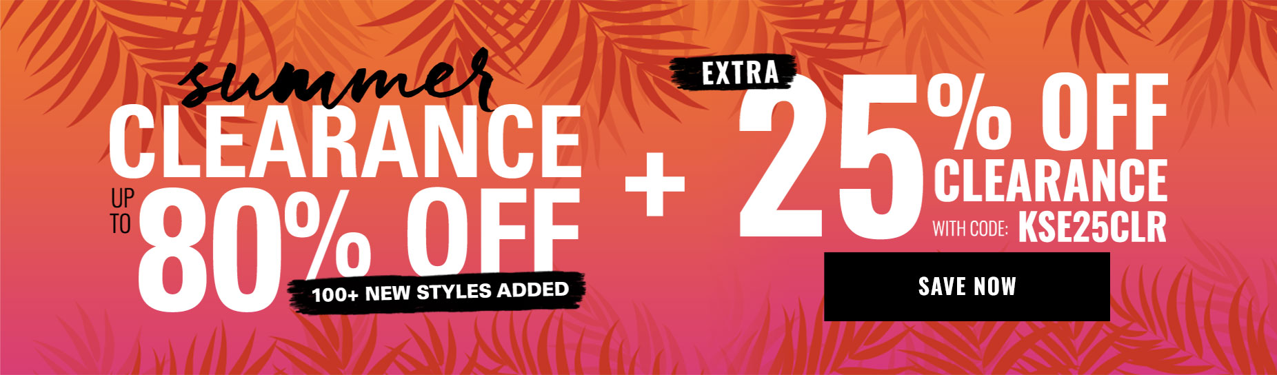 summer clearance up to 80% off