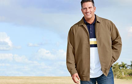 Big and Tall Men's Clothing